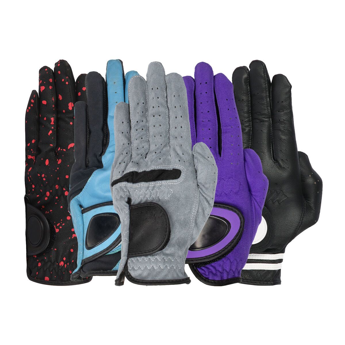Eco-friendly bamboo fibre golf glove with sweat absorption and custom logo — wholesale manufacturer UK