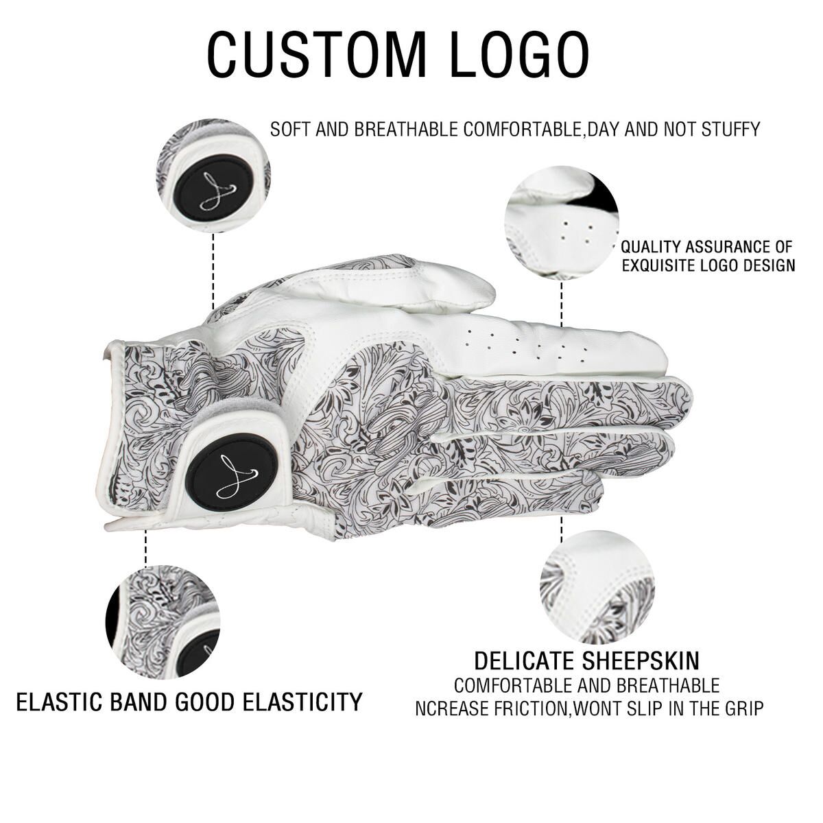Custom Golf Glove - CG48666 - Image 4
