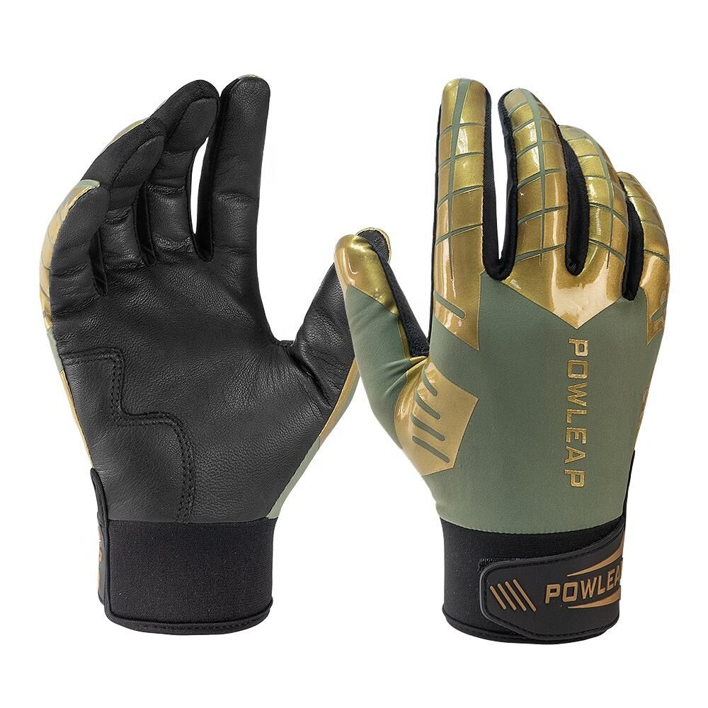 Abrasion Resistant Extra Padding Baseball Batting Gloves Best Breathable Softball Bat Gloves for Men Women