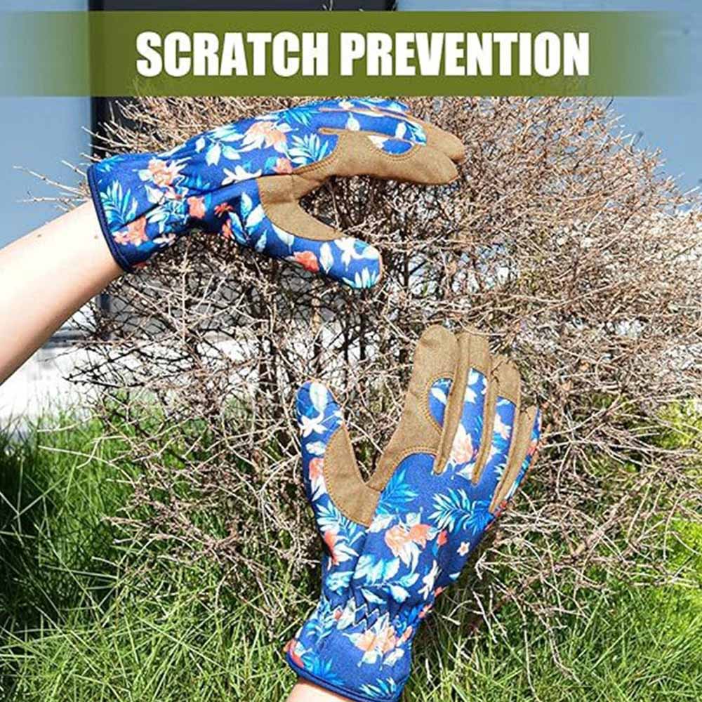 Premium Quality Leather Gardening Gloves Industrial Safety Heat Resistance Flexible Durable Work Gloves for Outdoor Activities - Image 3