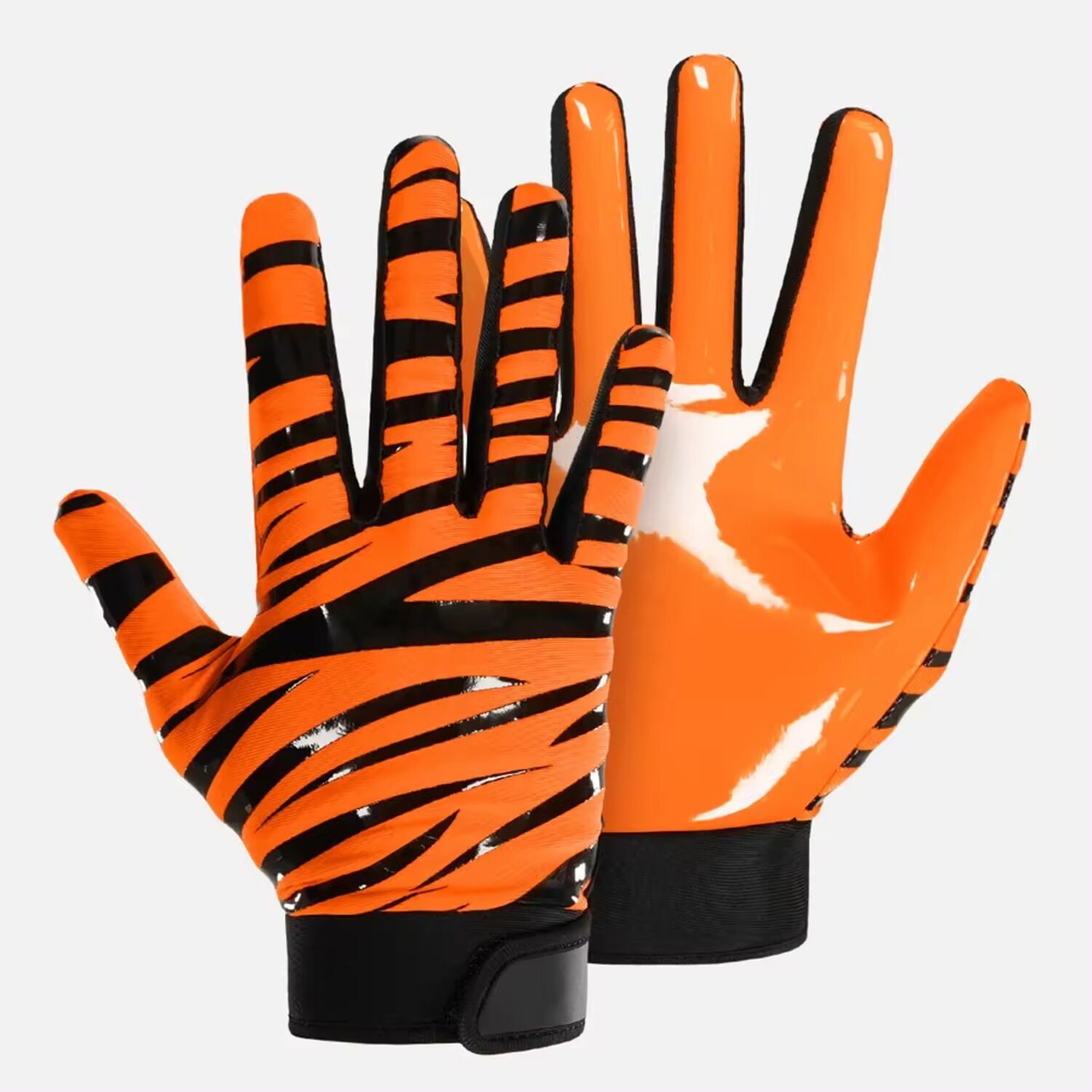 Soft and Comfortable Sublimation With Superior Quality Factory Rate to Create Your Own Idea American Football Gloves - Image 5