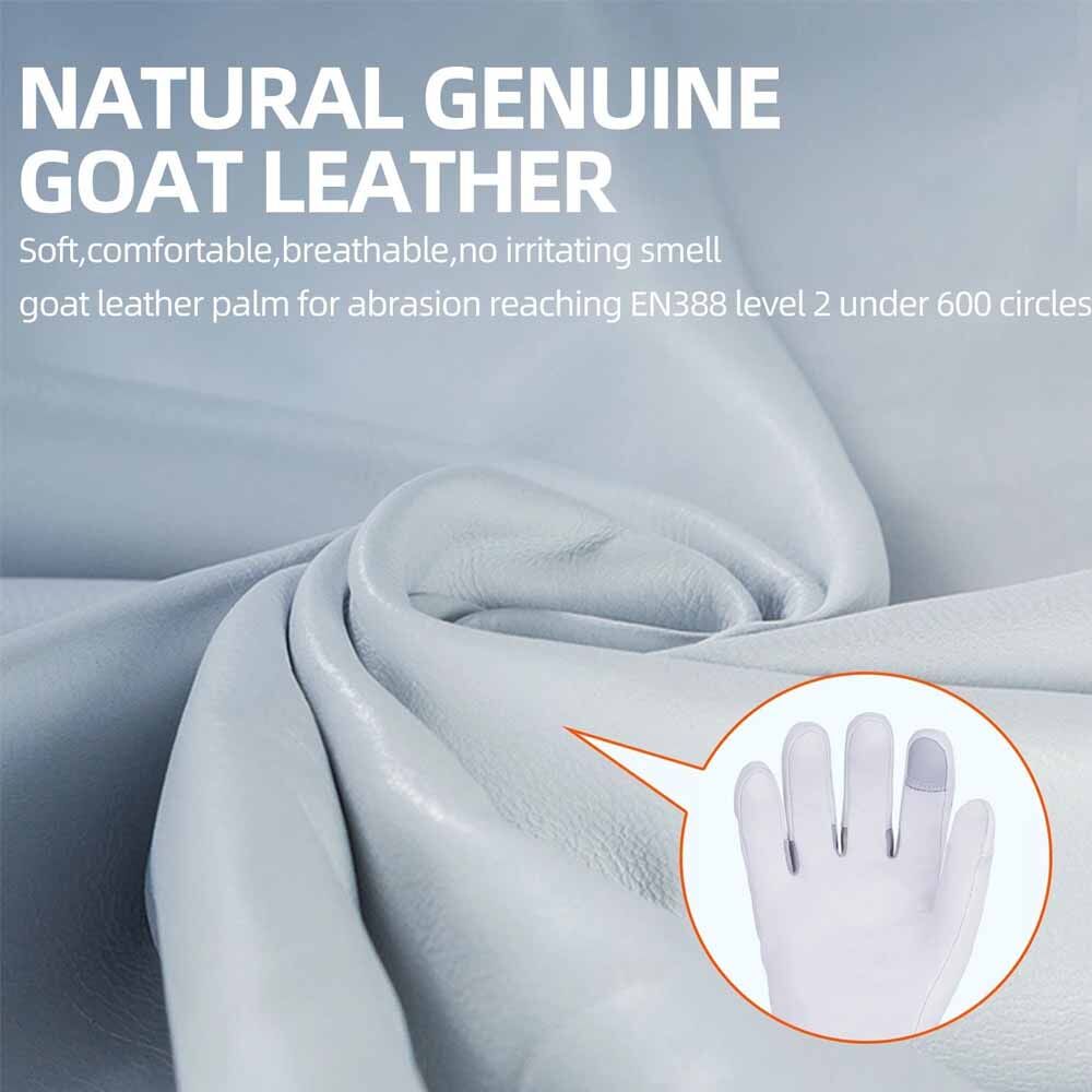 Top Quality Long Cuff Floral Gardening Gloves Thorn Proof Leather Work Gloves Women Long Cuff Rose Pruning Garden Gloves