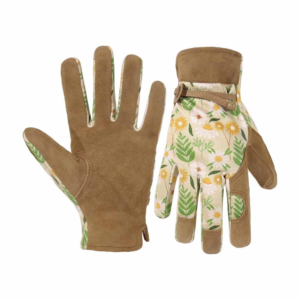 Top Quality Synthetic Leather Amara Gardening Gloves Heavy Duty Industrial Safety Hand Protection Outdoor Home Garden Gloves - Image 5
