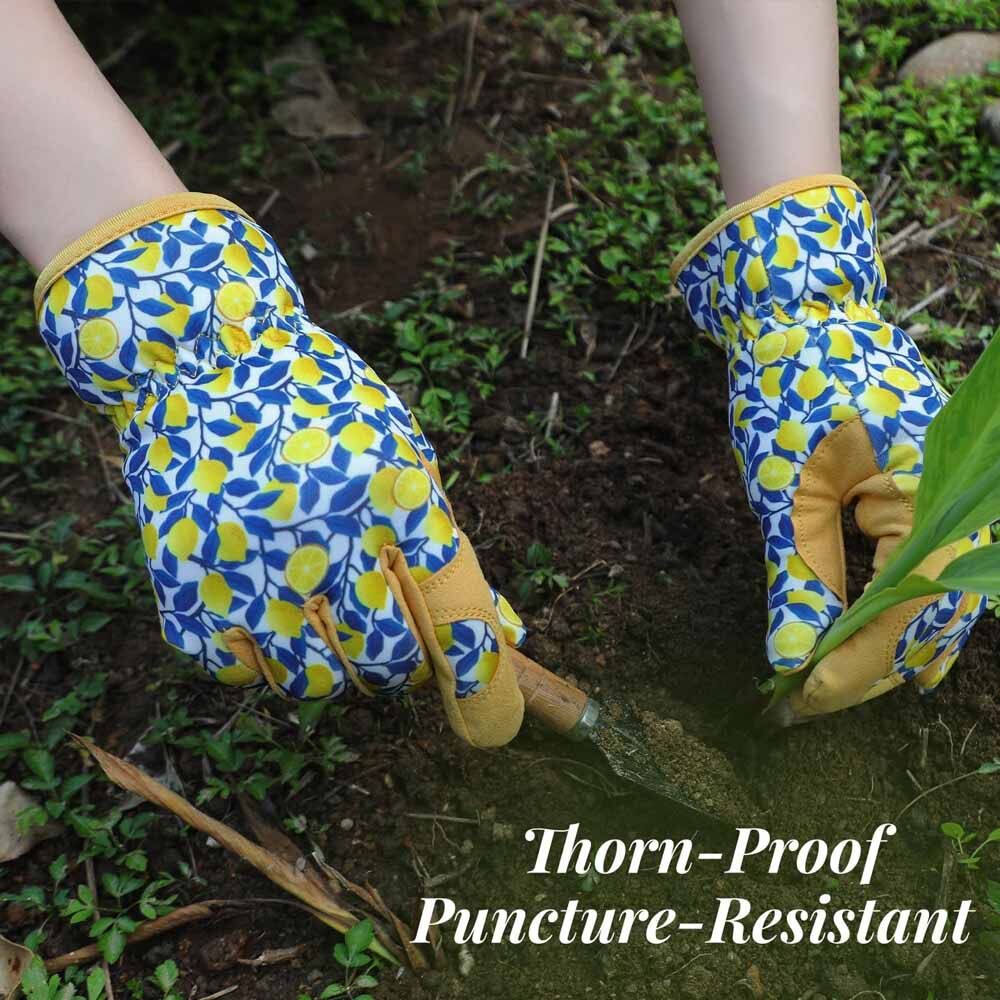 Top Quality Synthetic Leather Amara Gardening Gloves Soft & Comfortable Heavy Duty Heat Resistant Outdoor Activities Gloves - Image 2