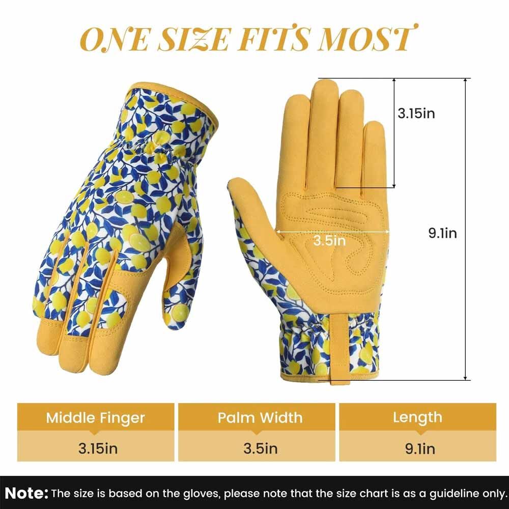 Top Quality Synthetic Leather Amara Gardening Gloves Soft & Comfortable Heavy Duty Heat Resistant Outdoor Activities Gloves - Image 4